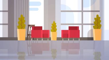 Modern ofis Hall Binası bekleme odası iç