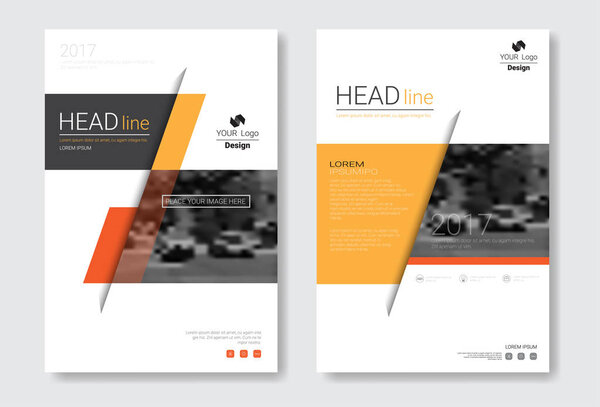 Дизайн шаблона Брошюра, Аннотационный отчет, Журнал, Плакат, Корпоративная презентация, Портфель, Флайер с местом для копирования
