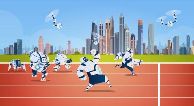 Modern robotlar Team Sport grup yapay zeka teknolojisi üzerinde çalışıyor