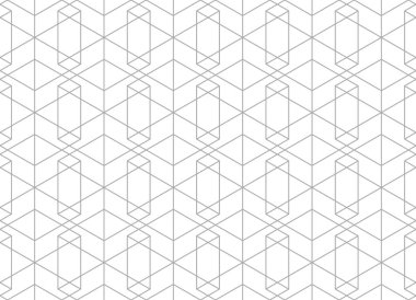 Dikişsiz desen soyut geometrik süsleme arka plan stili