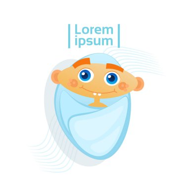 Şirin bebek çocuk yürümeye başlayan çocuk mutlu karikatür bebek giysili