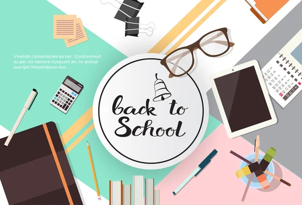 Masa farklı malzemeleri ile okul en iyi açı görünümüne geri