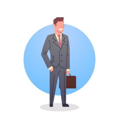 İş adamı simgesi patron takım lideri işgal