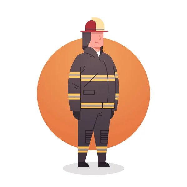Πυροσβέστης εικονίδιο φωτιά μαχητής επαγγελματική εργαζόμενος κατοχής — Διανυσματικό Αρχείο