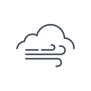 Büyük Rüzgar Weather simge iklim kavramı tahmin