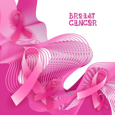 Meme Kanseri Bilinçlendirme Ayı pembe kurdele simgesi