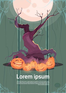 Mutlu Cadılar Bayramı partisi Banner Pumpkins geleneksel süsleme tatil tebrik kartı