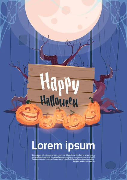 Mutlu Cadılar Bayramı partisi Banner Pumpkins geleneksel süsleme tatil tebrik kartı
