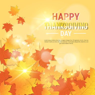 Şükran gününüz kutlu olsun. Geleneksel sonbahar bayram tebrik kartı.