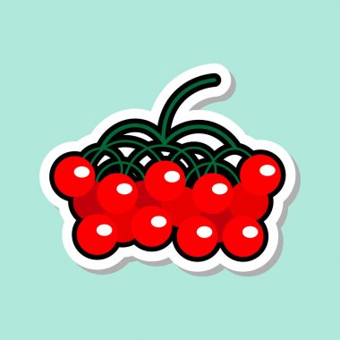 Arrowwood etiket üstünde mavi renkli renkli meyve kutsal kişilerin resmi