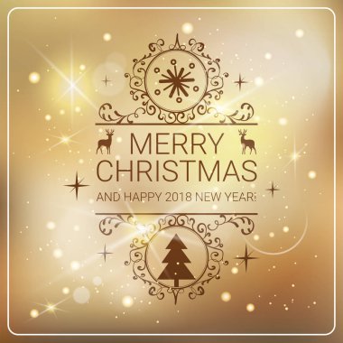 Mevsimlik arka plan kış tatili Poster kavramı üzerinde güzel neşeli Noel tebrik kartı