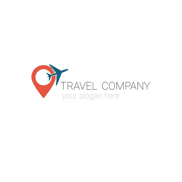 Creative Logo Of Travel Agency Tourism Company Template Banner — Stock Vector