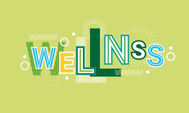 Sağlık Sağlık Web afiş soyut yaratıcı şablon arka plan