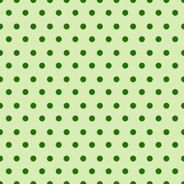 Patrón sin costura abstracto con fondo de puntos verdes adorno lindo para Patrick Day Holiday — Vector de stock