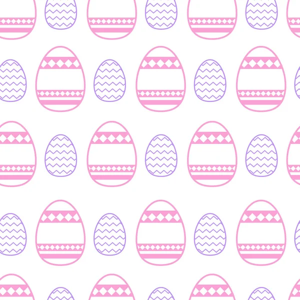 Renkli dekoratif yumurtalı Paskalya desen sorunsuz arka plan