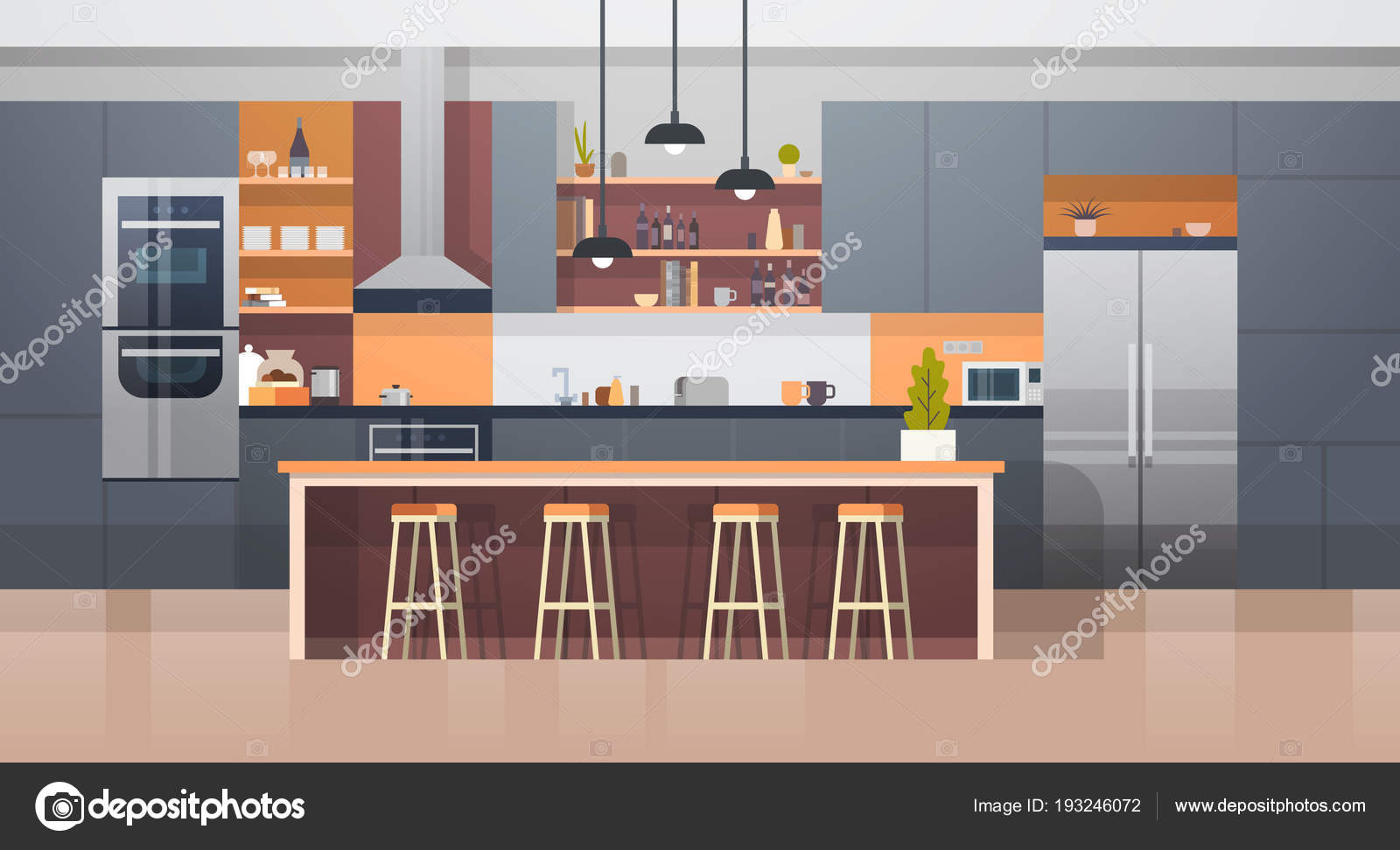 Imágenes: muebles de cocina ver | Cocina sala Interior con contador ... Imágenes: muebles de cocina ver | Cocina sala Interior con contador ...