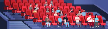 İnsanlar sinemada patlamış mısır ve kola karışımı yarış erkekleriyle oturup film izlerler. Kadınlar yeni düz komediye gülerek eğlenirler.