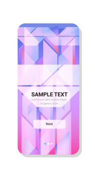 dynamical colored forms abstract background gradient banner fluid color template modern graphic elements smartphone screen online mobile app copy space vertical