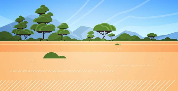 Australian desert wild nature landscape background horizontal Royalty Free Stock Illustrations