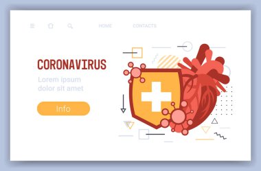 Epidemik Mers-Cov dalgalı gribi insan kalbi koruyucu virüs koruma konsepti wuhan coronavirus 2019 ncov tıbbi sağlık riski yatay kopyalama alanı