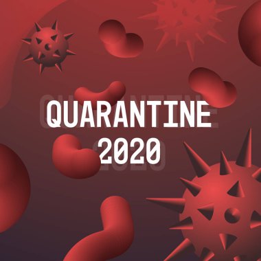 Coronavirus halk sağlığı risk hastalığı salgını Mers-Cov grip salgını yüzen grip virüs hücrelerini karantinaya alıyor 2020 wuhan ncov bakteri ikonu