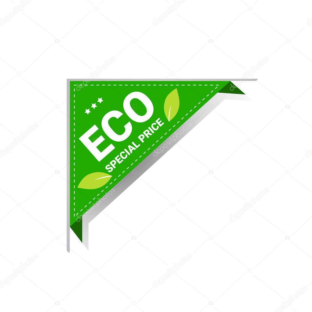 eco special price natural product sticker organic healthy vegan market fresh food emblem badge design