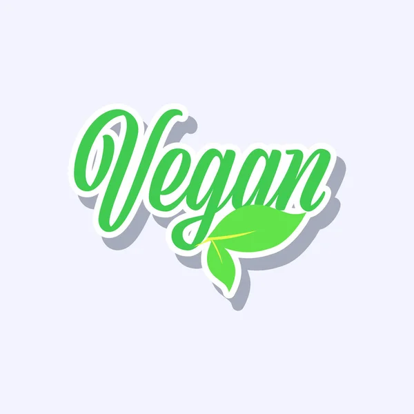 Autocollant de produit naturel à base de plantes bio sain marché végétalien logo nourriture fraîche emblème badge conception plat — Image vectorielle