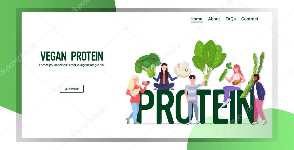 people holding vegetables herbs beans nuts and seeds healthy nutrition fresh raw food vegetarian vegan protein concept full length horizontal copy space