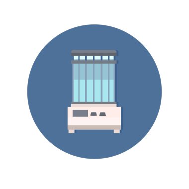 Cam şişeleriyle profesyonel tıbbi laboratuvar mikroskobu test tüpleri bilimsel araştırma ekipmanları biyoloji bilim eğitimi konsepti