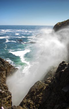 Ocean geyser La Bufadora
