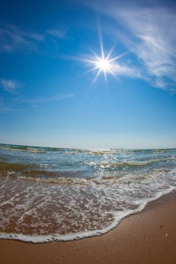 dalga deniz. gökyüzü