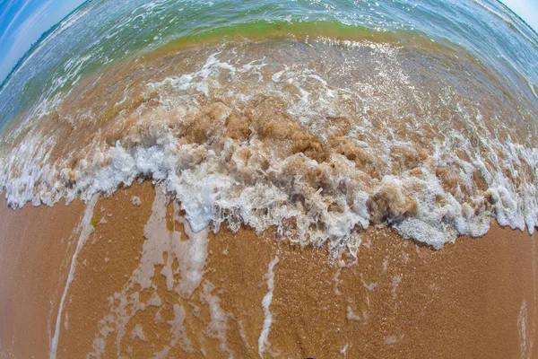 Sea sun. Summer beach.Wave — Stock Photo, Image