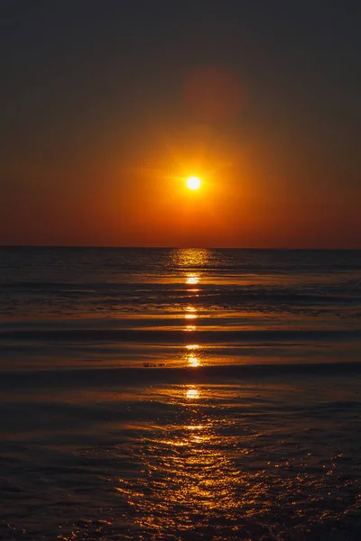 海 sunset.sky — 图库照片