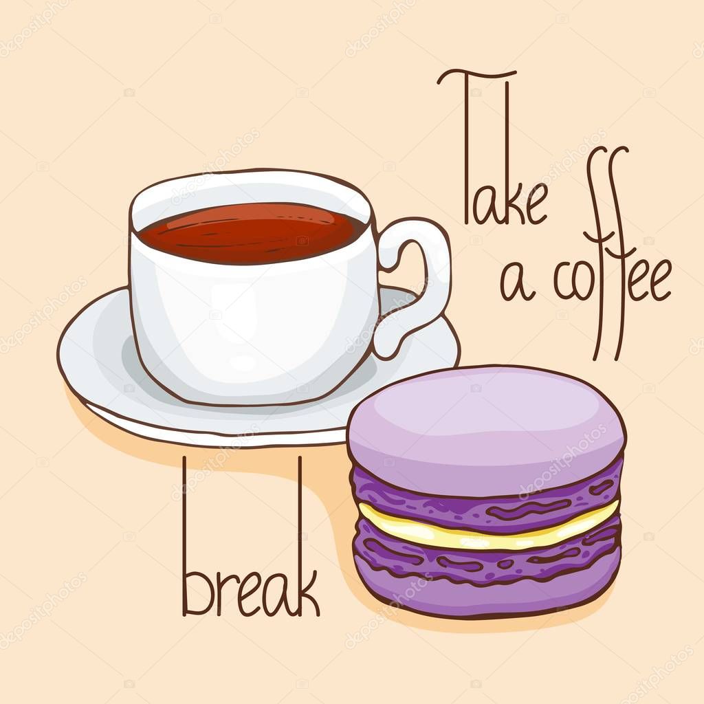 Take a coffee break poster