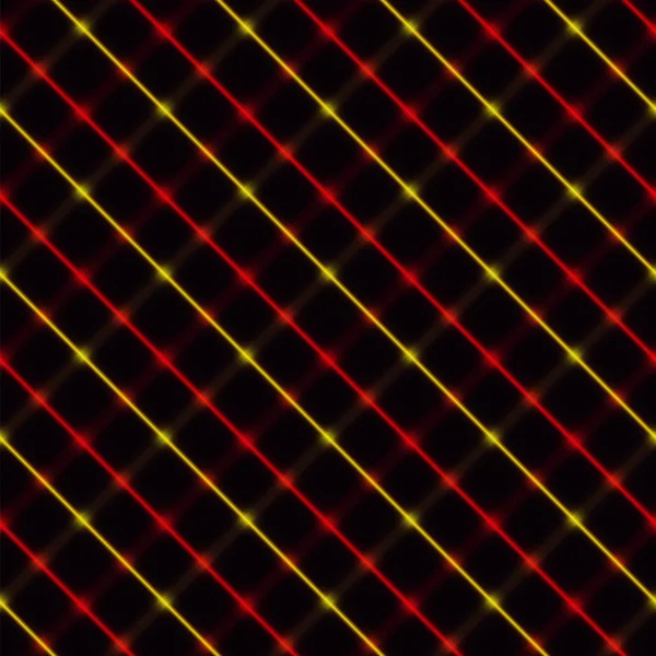 Röda och gula korsade bakgrund — Stock vektor