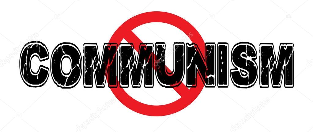 Ban Communism Sign
