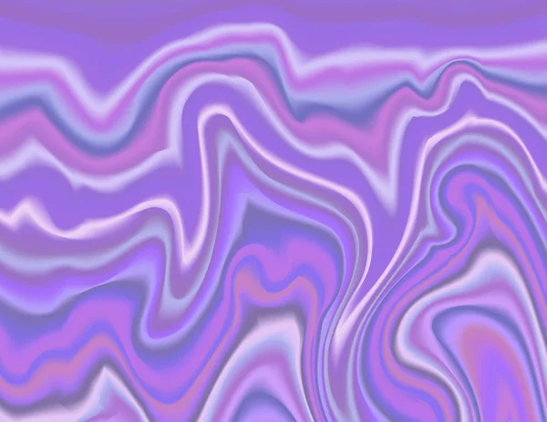 Abstract paars Swirly zeegezicht — Stockvector