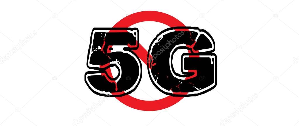 Ban 5G Sign