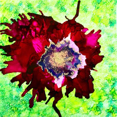 Kırmızı mürekkep Poppy