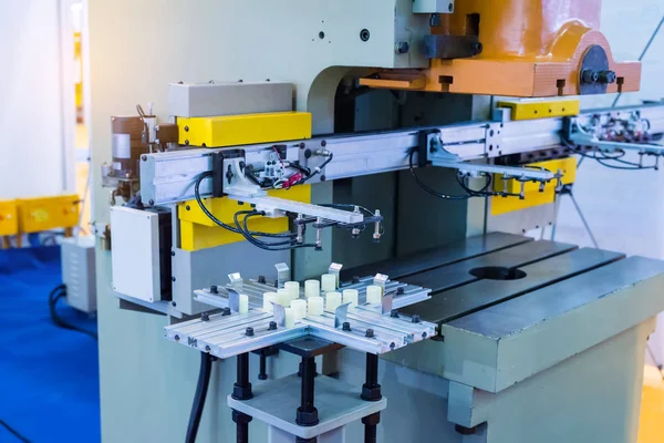 Roboterarm Fließband Fabrik — Stockfoto