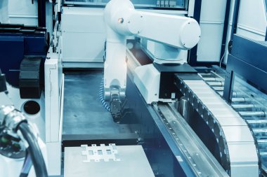 yapay zeka makine Sanayi Üretim Fabrikası'nda