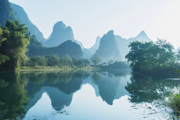 Landskap Bama Guangxi Kina — Stockfoto