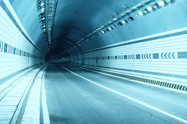 Motorvägsinfart Till Tunneln — Stockfoto