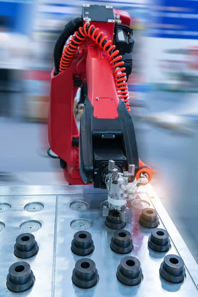 Maschine Mit Künstlicher Intelligenz Fabrik Für Industrielle Fertigung — Stockfoto