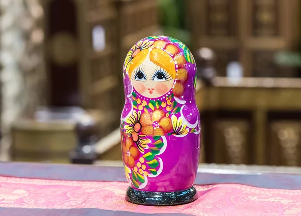 Beautiful Colorful Russian Nesting Doll Matreshka
