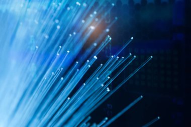 fiber optik ağ kablosu ultra hızlı internet iletişimi için