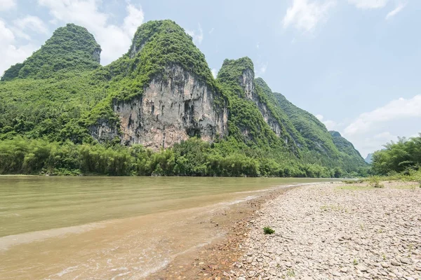 Yangshuo Guilin, Çin 'de manzara