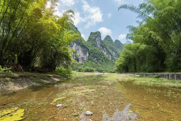 Landschap Guilin China — Stockfoto