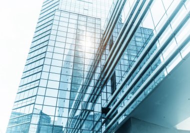 Mimari, Modern İnşaat Cam Cephesi İş Arkaplanı 'nı ayrıntılarıyla anlatıyor