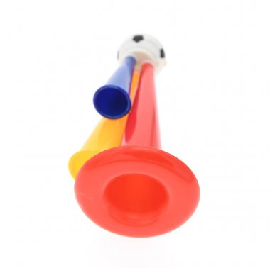 futbol futbol fan trompet üçlü